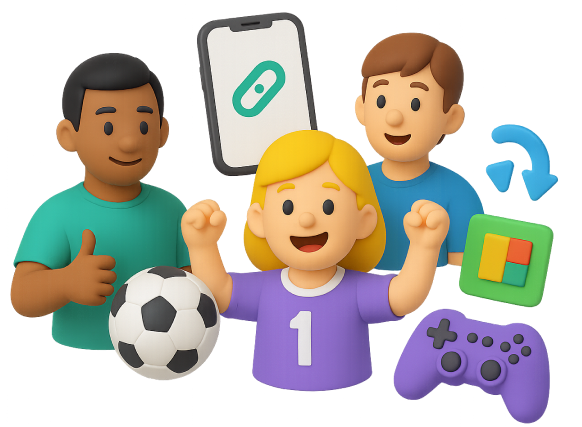 Professional tournament players and athletes who helped build and test the Kali platform